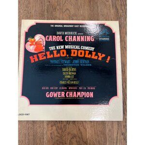 Original Broadway Cast Vinyl "Hello Dolly!" RCA Victor LOCD-1087 Record Album